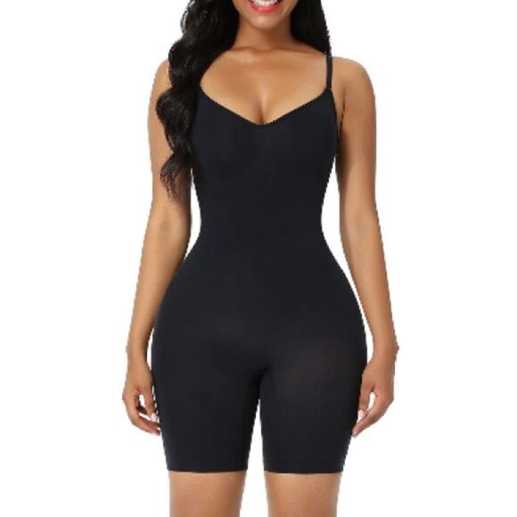 FeelinGirl Butt Lifter Bodysuit Body Shaper, Tummy Control XS-S BLK NWT IN PKG - Picture 1 of 5